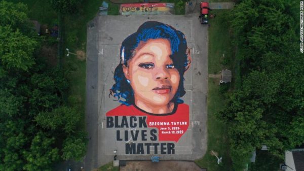 Breonna Taylor Honored In Maryland With Massive Ground Mural