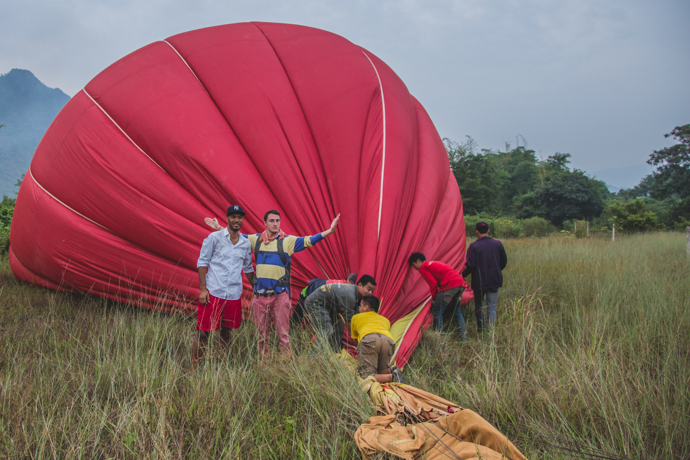 Hot Air Balloon Rides In Laos