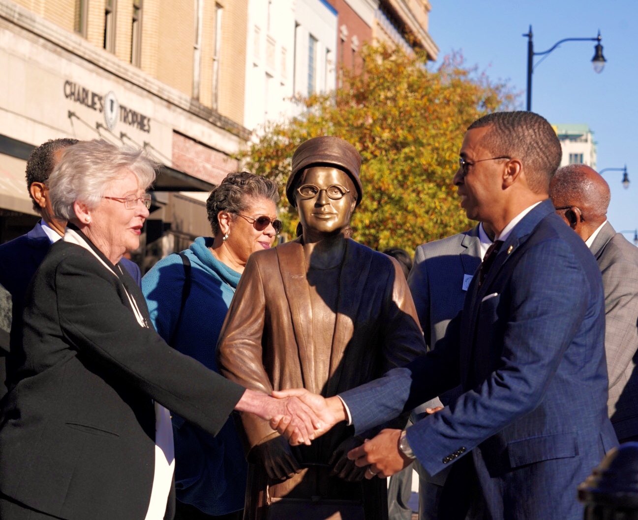 The New Rosa Parks Statue in Montgomery, Alabama